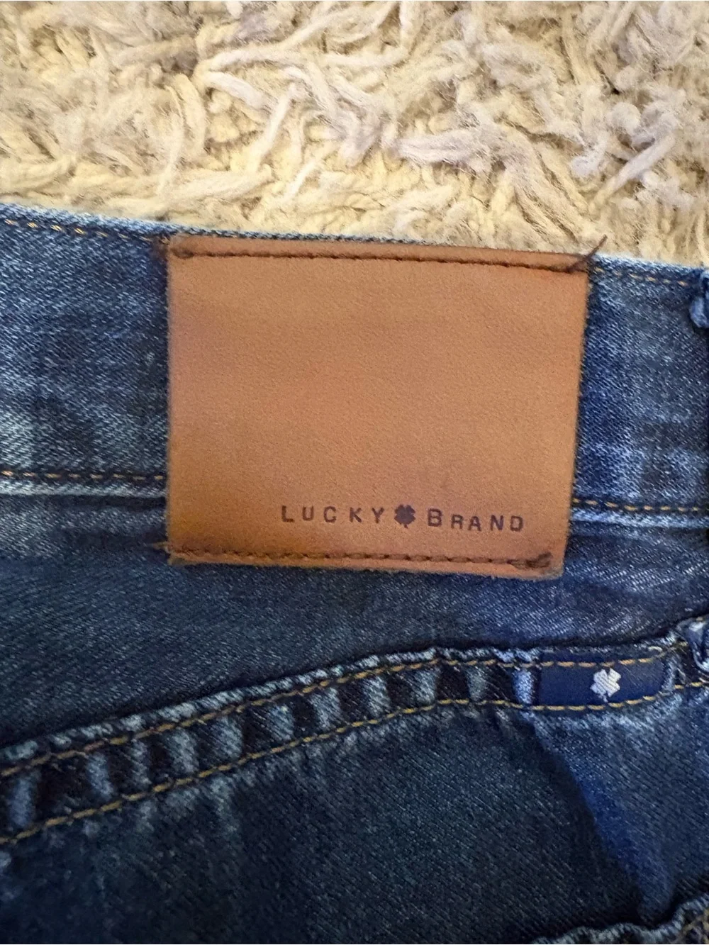 Lucky Brand 221 Original Straight Men’s Jeans 36x32